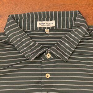 Green Peter Millar Men's Summer Comfort Performance Polo